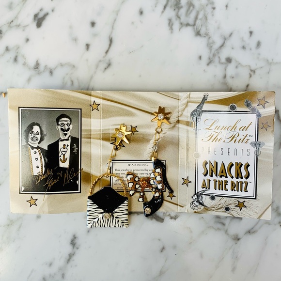 Lunch at the Ritz - Vintage Purse & Pump Earrings - Picture 7 of 7